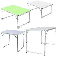 HHTX Tavolo da Lavoro Pieghevole per Esterni - Compatto e Pieghevole, Portatile per riporlo Facilmente - Ideale per Picnic, Giardino, Patio, Catering, Barbecue, Feste, Mercato - 80 cm di Altezza,