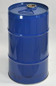 Wilai GmbH Lot di 4 barili 30 L, Fusto, Tamburo Metallico, Azzurro (4x23028)