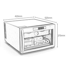 XYJNN Portasigarettes-humidor sigaris-humidor sigari Humidor Cigar Humidor/Materiale Sigaro/Intelligent Temperatura E umidità Costanti/Potere 70W, Tensione 220V / Dimensioni 41x52.5x27.5cm / Red