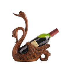 LHQ-HQ Decorazioni Arte Artigianato Swan Vino Rack di Raffreddamento di Vino a casa Mobile TV Decorazione Pratico Regalo 4