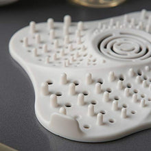 Bobotron - Set di 2 tappi per lavabo da cucina, per lavandino e lavandino, colore: Bianco/Blu