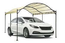 Galileo Casa Galileo 2415096 Copriauto Gazebo, Tunnel Ferro, 3x4 mt, Écru, Ecru, 400x300x0.1 cm