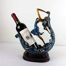 Garneck Portabottiglie Controsoffitto Ballare Scultura Senza Vino Decorativo retrò Espositore per Vino Cafe Home Shop Decorazione della Festa Festival Regalo di Compleanno