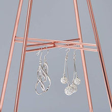 WFBD-CN Luce Stile Nordico di Lusso di Ferro in Oro dei monili a Rack in Oro Rosa Scaffale Dressing Table Creativo Decorazione mensola di Esposizione