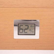 Humidor per sigari, Casella di cigaro di materiale di cedro di alta fine della scatola di cigaro della scatola di immagazzinaggio della scatola di immagazzinaggio della scatola di immagazzinaggio dell