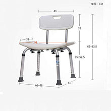 MGMDIAN Sgabello per Doccia in Alluminio Sgabello per Doccia per Bagno Sgabello per Il Bagno Sgabello per Doccia per Uomo Anziano Sgabello per Doccia Donna Incinta Accessori da Bagno