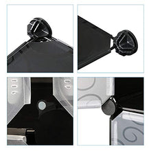 Turefans Scaffale modulare a cubi, Armadio Modulare, Fai da Te, ripostiglio per Vestiti, 147 * 37 * 183cm