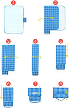 STKASE® Coperta da Picnic,Coperta Telo Picnic Impermeabile Grande Pieghevole Portable Tre Strati Picnic Stuoie per Spiaggia Campeggio Giardino, Cotone e PEVA,145 * 200CM