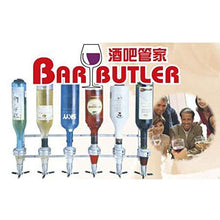 WUPYI2018 - Dispenser da parete per bottiglie di vino, per cocktail, bar, gastronomia (6 teste)