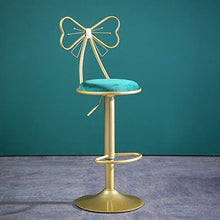 FCSFSF Ergonomico Moderno Sedia da Disegno con Base Metallica,Sgabello Stool Swivel Bar Regolabile,metà-secolo Velluto Contatore Altezza Bar Stools Sedie