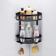 &ripiano di stoccaggio Bagno Scaffale, Triangolo parete portasciugamani Scaffale storage rack a 2 strati Scaffale di finitura
