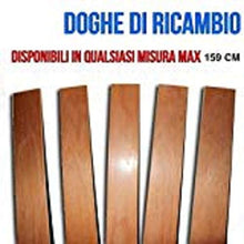 DOGHE DOGA per Ricambio RETI da Letto Max 159CM di FAGGIO per Rete Matrimoniale