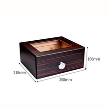 Humidars Cigar Humidor Humidor - Box Legno di Cedro humidor Scatola con umidificatore umidificatore può contenere circa 50 sigari mantenerlo fresco .Scatola di immagazzinaggio di cigari di grande capa