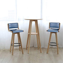 Sgabelli da Bar Sedia Sedia da Bar, Sedia da Incasso in Legno massello Nordico, Moderno Semplice Sgabello Alto, Sgabello per Barra Posteriore, Sedia a Barre rotativa Regolabile Sgabello da Bar