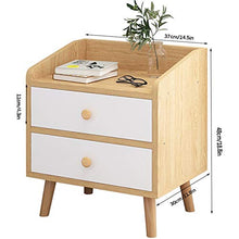 FEANG Nordico Comodino Comodino Comodino con cassettiera Bin Mini ripiano Comodino Armadio mobili per Camera da Letto e Soggiorno