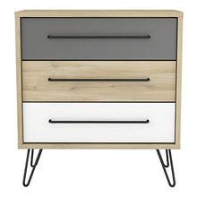 Demeyere - Cassettiera a 3 cassetti, stile scandinavo retrò, per la camera o il salotto, collezione FILEA
