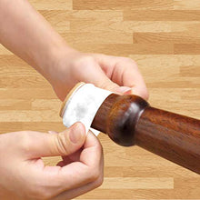 Breale - Set di 8 protezioni per gambe in silicone per sedie e sedie, antiscivolo, antiscivolo, con cuscinetti in feltro per la riduzione del rumore