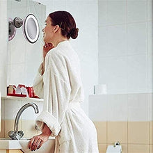 Specchio da bagno, anti-appannamento, specchio da Specchio da bagno a LED illuminato impermeabile, specchi 10x ingrandimento da 8 "grande vanità da viaggio illuminato da tavolo dimmerabile daylight da
