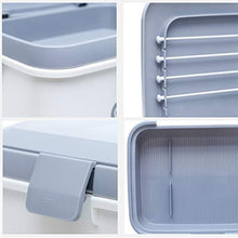 MYHZH Portatile Leggero Medicina Storage Box, sigillato Contro Polvere e umidità, Adatto a Famiglia Medicina Box e Medicina all'aperto Scatole