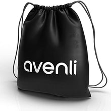 AVENLI Materasso Indoor Gonfiabile High Raised Queen Size 203x157x47 Floccato Nero Beige con Pompa Elettrica Integrata e Borsone