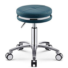 Poltrone Nubao Stainless Steel Work Sgabello da Bar Sedia di Bellezza, Barber Chair Trucco, Grigio, Style1 (Color : Green, Size : Style2)