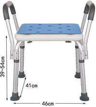 Sgabello per Doccia Sgabello da doccia in lega di alluminio antiscivolo bagno sgabello da bagno anziano doccia sedia doccia sedia da bagno disabile sedia da bagno incinta doccia sedia da bagno sedia d