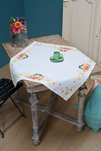 Vervaco - Tovaglia in cotone Aida con motivo numerato, 80 x 80 x 0,3 cm, multicolore