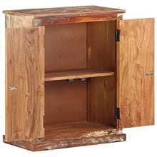vidaXL Credenza Decorata con Buddha 60x35x75 cm in Legno di Recupero