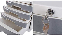 Accessori per la casa Armadio per archivio da tavolo Armadio per archiviazione multistrato con serratura Armadio per archiviazione in plastica a quattro strati Armadio per cassetti da tavolo Armadi