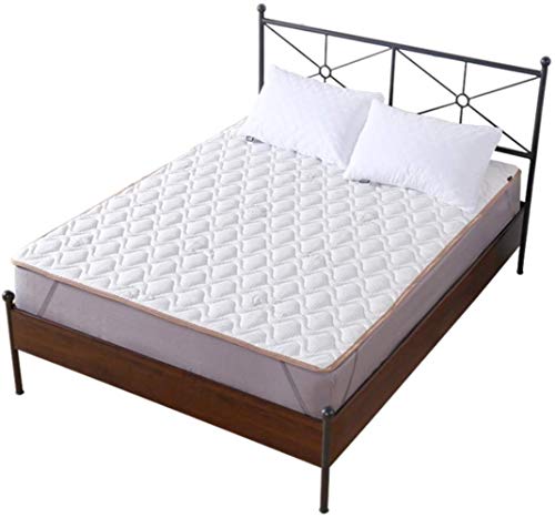 DGYAXIN - Coprimaterasso Spesso Impermeabile Antiscivolo Futon Tatami, 2 cm Simmons, Tappetino per Futon Tatami, Tappetino Traspirante e Delicato sulla Pelle, 180 x 200 cm, A, 120x200cm(47x79inch)