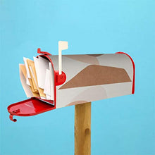 Elementi di bilanciamento progettati in modo unico per cassetta delle poste, copertura per cassetta delle lettere, per giardino, giardino, cortile, dimensioni standard, 53 x 45 cm