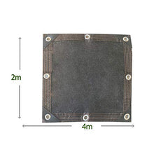 PENGDDP Telo ombreggiante Telo Coprente Rete Tessuta schermante ombreggiante Telo ombreggiante Buon Alto Tasso di ombreggiatura Varie Dimensioni(Nero)-Nero 2x2m