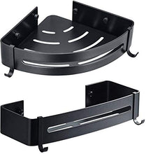 AINIYF Bagno Bagno Doccia Mensola Organizzatore Parete di Alluminio dello Spazio Punch Colla Libera Drain Hook (Colori: 3#)