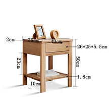 Comodini Soggiorno End Tables Letti in Legno massello Economico Governo di immagazzinaggio Semplice Camera da Letto Semplice Piccola Gabinetto Camera