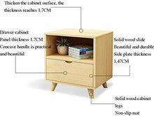 Comodino tavolino Comodino, Camera da Letto Semplice Cassettiera a Due cassetti Soggiorno Tavolino Cassetto Cassetto Cassetto Cabinetto Cassetti (Color : Double Bedside Table)