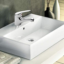 Rubinetto Bagno Lavabo e Bidet Set, Rubinetteria Bagno, Miscelatore Monocomando, Tubi Flessibili inclusi, Ottone Cromato