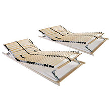 SKM Reti a Doghe 2 pz 7 Zone con 28 Doghe in Legno 90x200 cm (33kg)