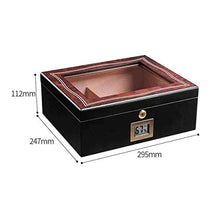 PIVFEDQX Umidificatori ， Cigar Box, Skylight Cigar Good Mood, Good Life (Color: Red) Bar