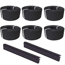 Thermoplast® - 6 strisce di protezione per recinzioni, 9,5 cm x 52 m, antracite, 19 cm x 20 pezzi