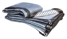 Panno dello Schermo Canopy Copertura vegetale 80% di Alluminio Heat Reflective Panel Ombra Panno Paralume in Tessuto Poly Tarp con Occhielli Outdoor Reversibile