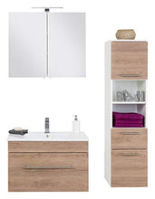 Set di mobili da bagno SANTINI 75 (3 pezzi) rovere chiaro