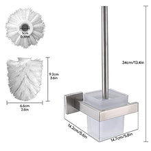 Weare Home, argento 304, in acciaio inox spazzolato, portasciugamani da parete semplice elegante moderno, accessori bagno, pensile per telo bagno Toielttenbürstenhalter mit Becher