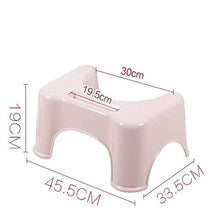 XuZeLii Sgabello da Toilette Accovacciato WC Passo Sgabello Bambino Plastica Poggiapiedi ispessite Squatting Sgabello Bagno Slip Sgabello Adulti igienici Sgabello Adatto per WC