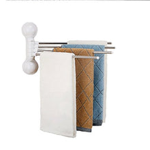 ZfgG Portasciugamani Girevole, portasciugamani da Bagno in ABS a 4 Bracci, Set di Accessori da Bagno, Bianco 22,5 cm * 32 cm * 6,8 cm,Ripiani
