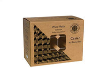Portabottiglie tradizionale – 16 bottiglie assemblate in rovere chiaro WRKC016 Barprofessional Wine Rack 16 Bottiglie Multicolore