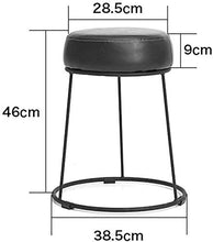 WZX Sgabelli da bancone da Cucina PU Sgabello da Pranzo Sgabello da Bar Moderno e Minimalista Sgabello da Ferro Sgabello da Colazione Creativo
