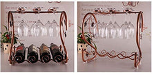 LHQ-HQ mensola caffè Wine Bar cremagliera Decorazione del Vetro del Vino Creativo Europeo di Raffreddamento di Vino retrò Appeso Grande capacità Europea armadietto del Vino