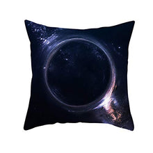 SHENSHI Federe Cuscini Divano 45X45,Fodere per Cuscini Stampa Modello Pianeta Cosmico, Soggiorno Ufficio Auto Divano Cuscino Lombare, Decorazione della Casa Set di 4 Articoli, Via Lattea