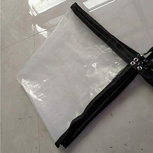 LXHONG Tela Cerata Antipioggia Resistente alla Polvere, Telo in PVC Spesso 0,12 Mm, Tendalino da Esterno con Occhielli Facile da Piegare per Serra di Piante Tetto, Personalizzabile