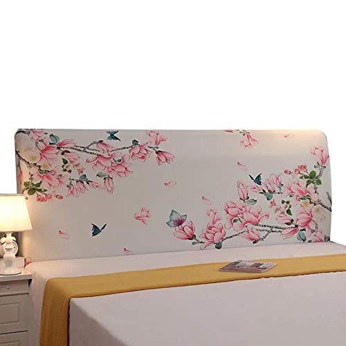 Copri Copertura Testiera Letto Universale Fodera Di Protezione Testata Letto Elastica All-Inclusive Copertina Anti Polvere Per Lo Schienale Della Testata Letto Decora La Camera Da Letto,L-180CM